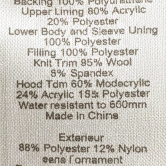 ARITZIA TNA Verbier Parka Black Long Coat Faux Fur Hood Women's (S) Winter - Picture 7 of 7